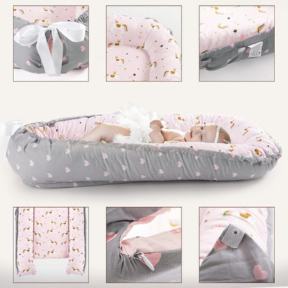 Baby Nest 100% Cotton Horse Print Newborn Breathable Sleep Cover