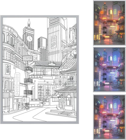 Wall Lighting Painting Decoration