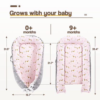 Baby Nest 100% Cotton Horse Print Newborn Breathable Sleep Cover