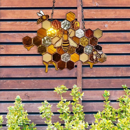 Bee Handmade Stained Suncatchers