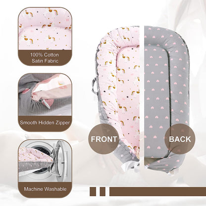 Baby Nest 100% Cotton Horse Print Newborn Breathable Sleep Cover