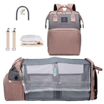 Rucsac pentru geanta pentru scutece cu statie de schimbare, capacitate mare, Oxford excelent de 900 d 