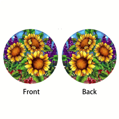 Elegant Sunflower Suncatcher