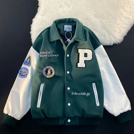 American trendy pilot baseball uniform