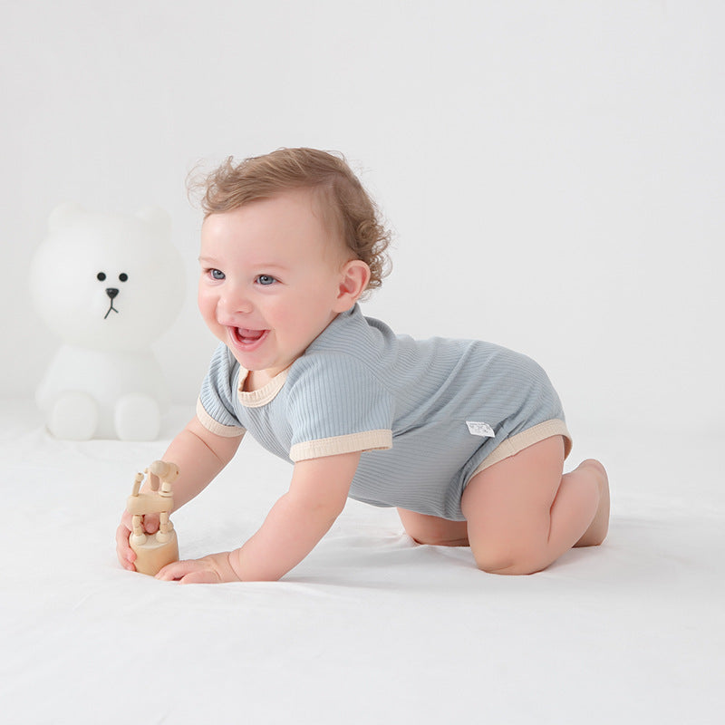 Body de vară pentru nou-născut 100% bumbac