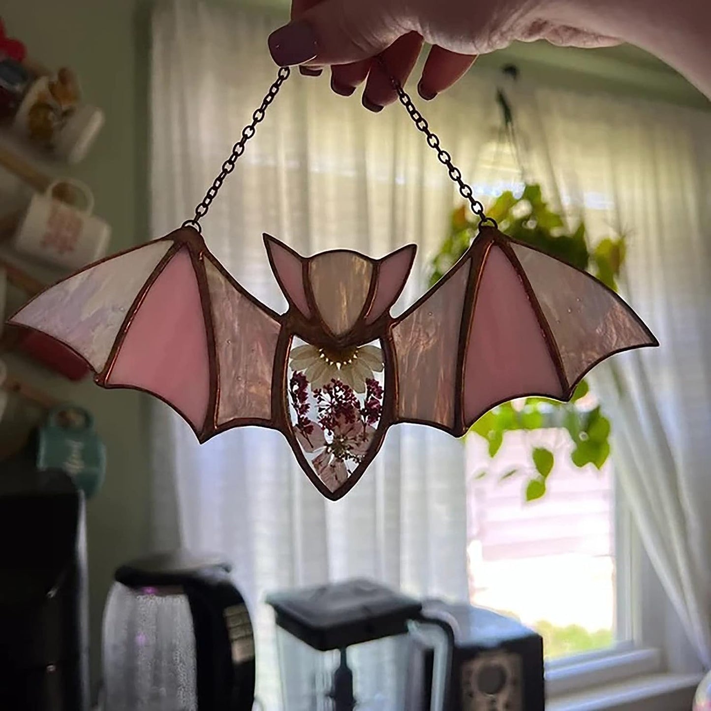 Bat Suncatcher Halloween Decoration