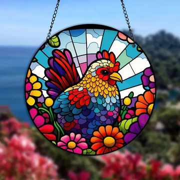 Suncatcher pătat de pui
