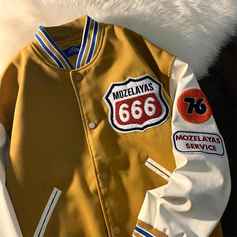 Uniforme de baseball mozabile de toamnă Harajuku la modă 