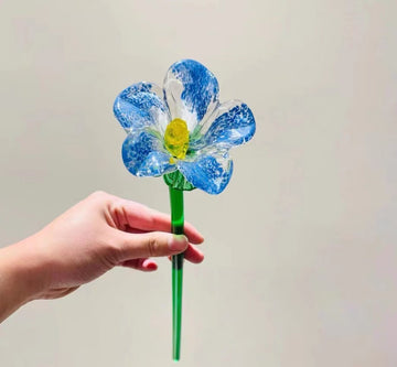 Buchet de flori din sticlă de Murano