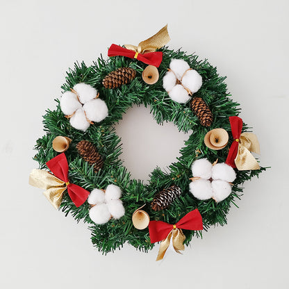 30cm Christmas Decoration Floral Wreath, Door Wreath
