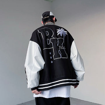 Jachete Varsity Baseball Graphic Harajuku Streetwear Unisex Unisex 