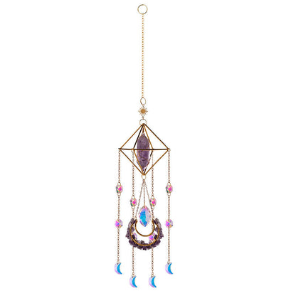 Light and Shadow Crystal Wind Chime Dream Suncatcher Ornament