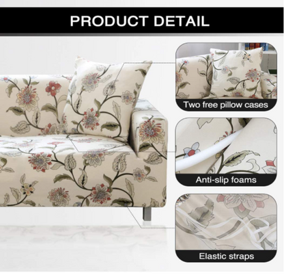 Stretch Couch Cover Sofa Slipcovers,2 Pillows(❤️$20 OFF)