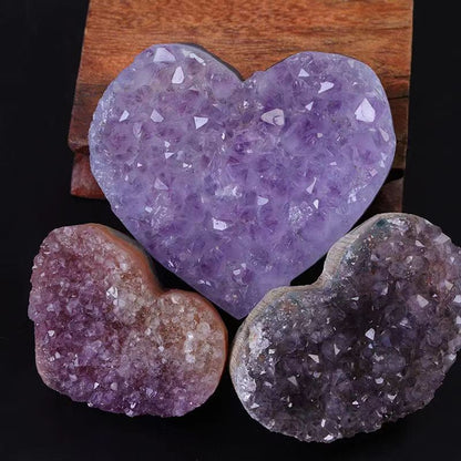 Natural Amethyst Love Healing Crystal Cluster