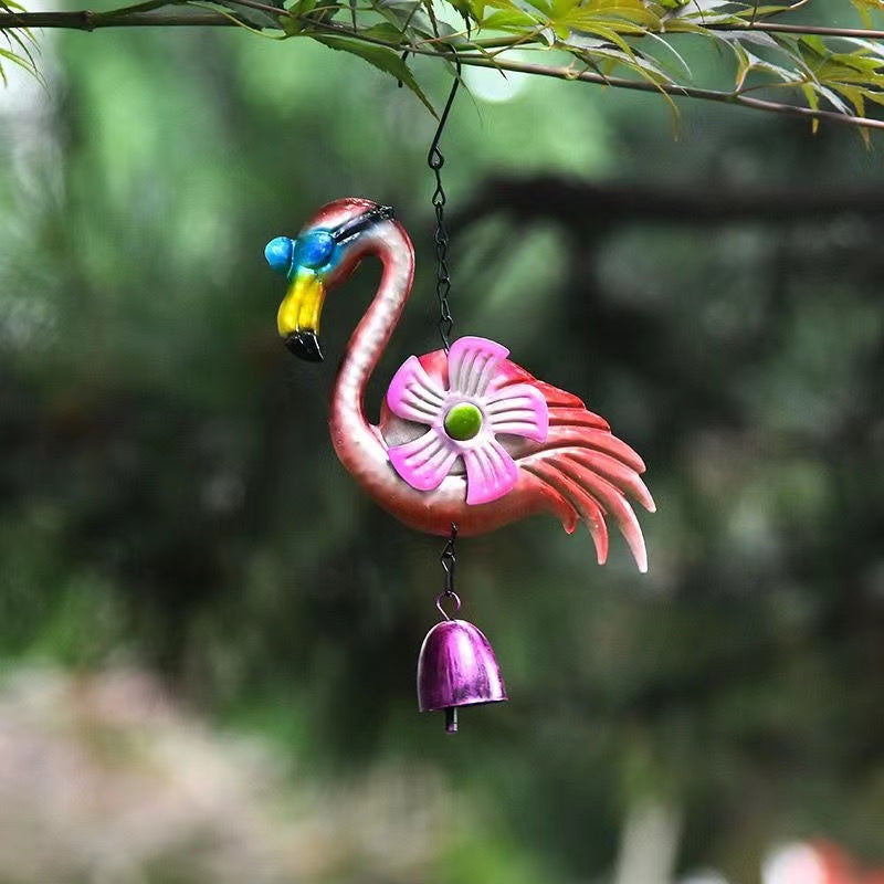 Flamingo Wind Chimes for Garden/Balcony Decoration