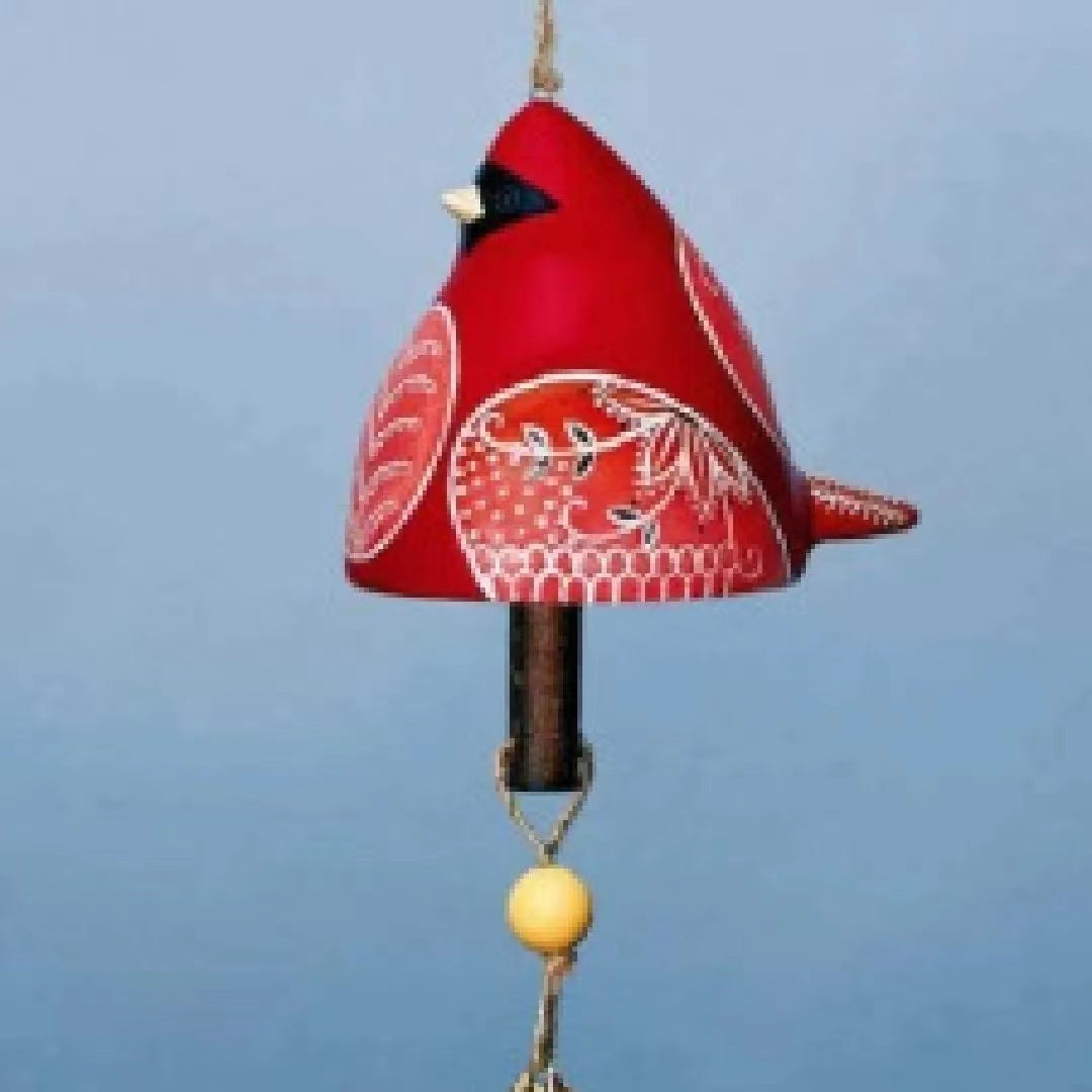 Bird Song Bell Resin Crafts Wind Chime Hangings Patio Furniture Decoration