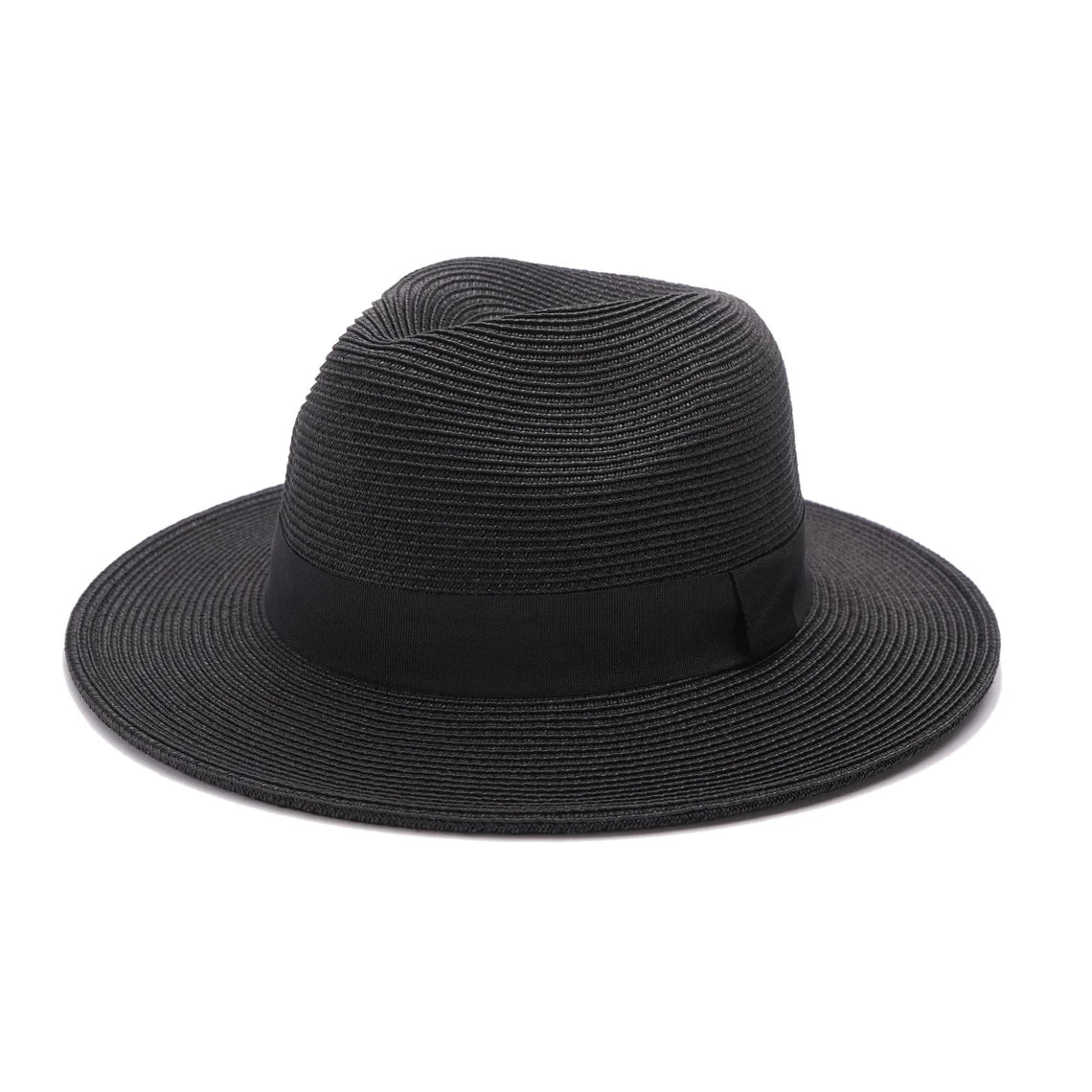 UPF50+ Women's Straw Hat Wide Brim Panama Hat For Summer Vacation Beach