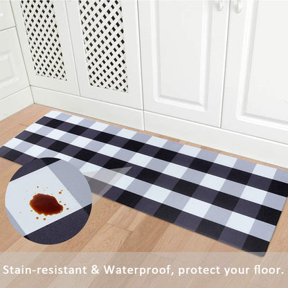 Comfort Anti-Fatigue Kitchen Standing Desk Mat Waterproof Rug-18"x47"