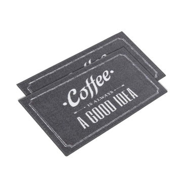 Set de covoare de bucătărie 2 bucăți Covoare de bucătărie cu suport din cauciuc antiderapant-15"x23"+15"x23"