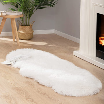 Covor din blană artificială pufoasă super moale - 2 ft x 6 ft