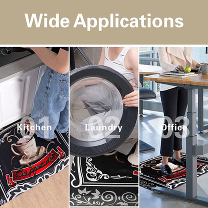Print Kitchen Rug-Comfort Floor Mat