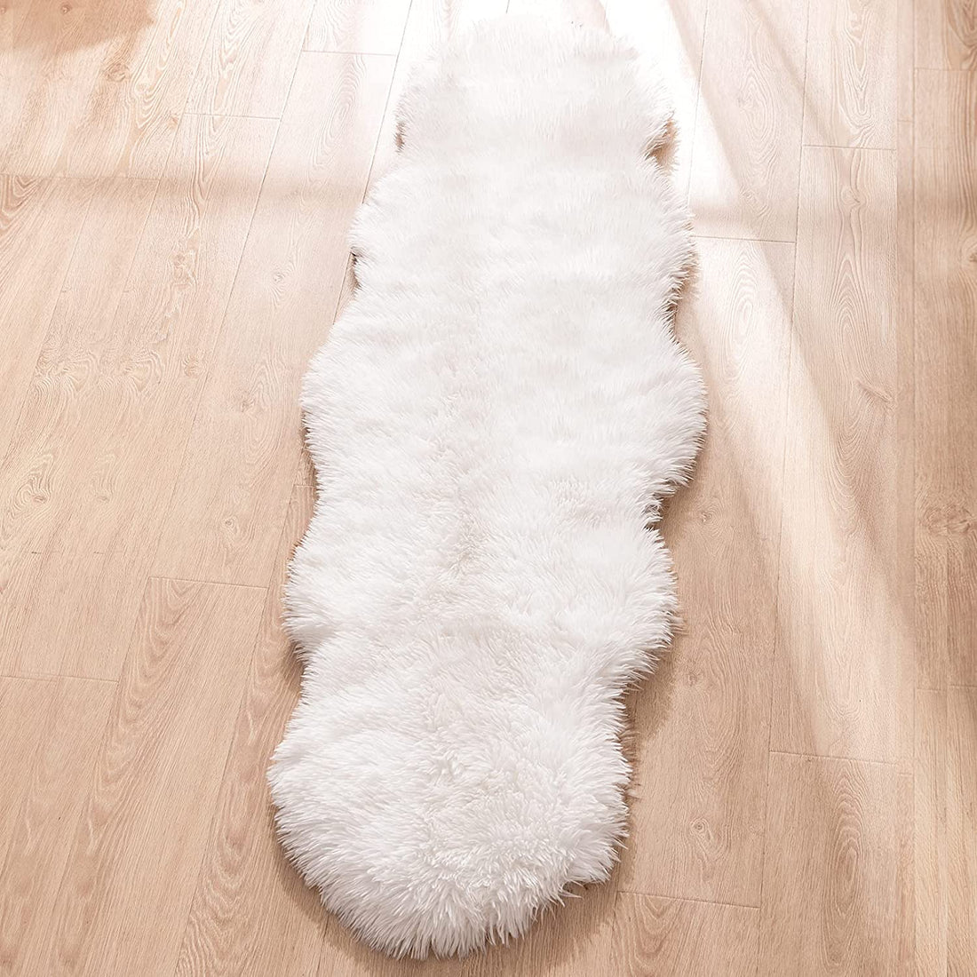 Covor din blană artificială pufoasă super moale - 2 ft x 6 ft