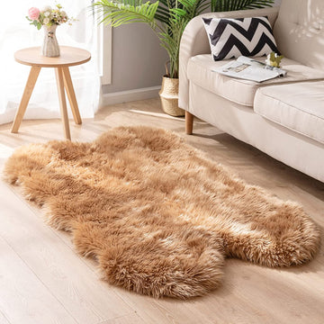 Covor din blană artificială super moale, pufoasă - 3 ft x 5 ft 