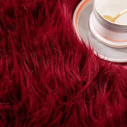 Super Soft Fluffy Shaggy Faux Fur Rug-2ft x 3ft