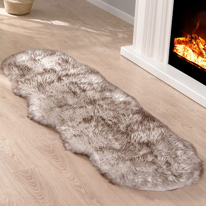 Super Soft Fluffy Shaggy Faux Fur Rug-