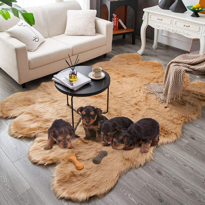 Soft Fluffy Rugs Bedroom Floor Mat Carpet for Living Room