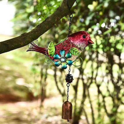Bird Wind Chime Suncatcher For Wall Window Door Wind Bell Hanging Ornaments
