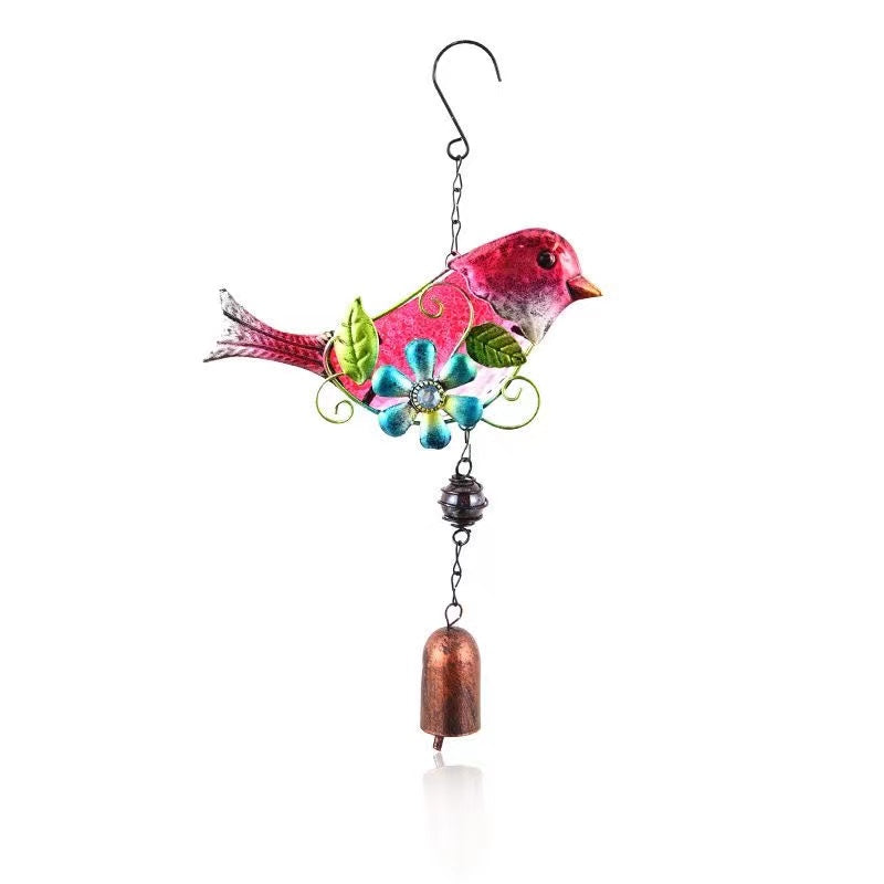 Bird Wind Chime Suncatcher For Wall Window Door Wind Bell Hanging Ornaments