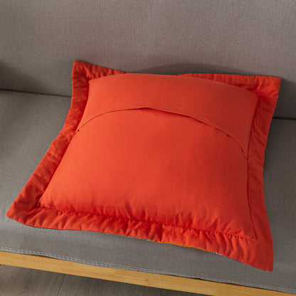Striped Classical Style Cotton Throw Pillow Covers (2 Pieces, 18X18 Inch)