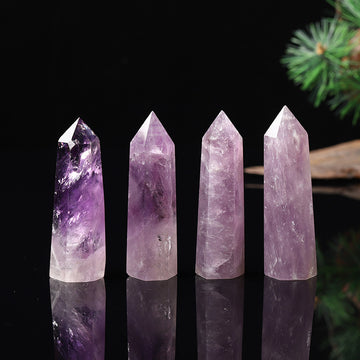 Minaret natural de ametist Reiki Piatra de vindecare