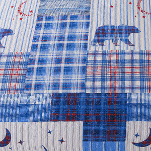 Advanced Quilt Bohemian Bear Pattern Bedspread Quilt Set