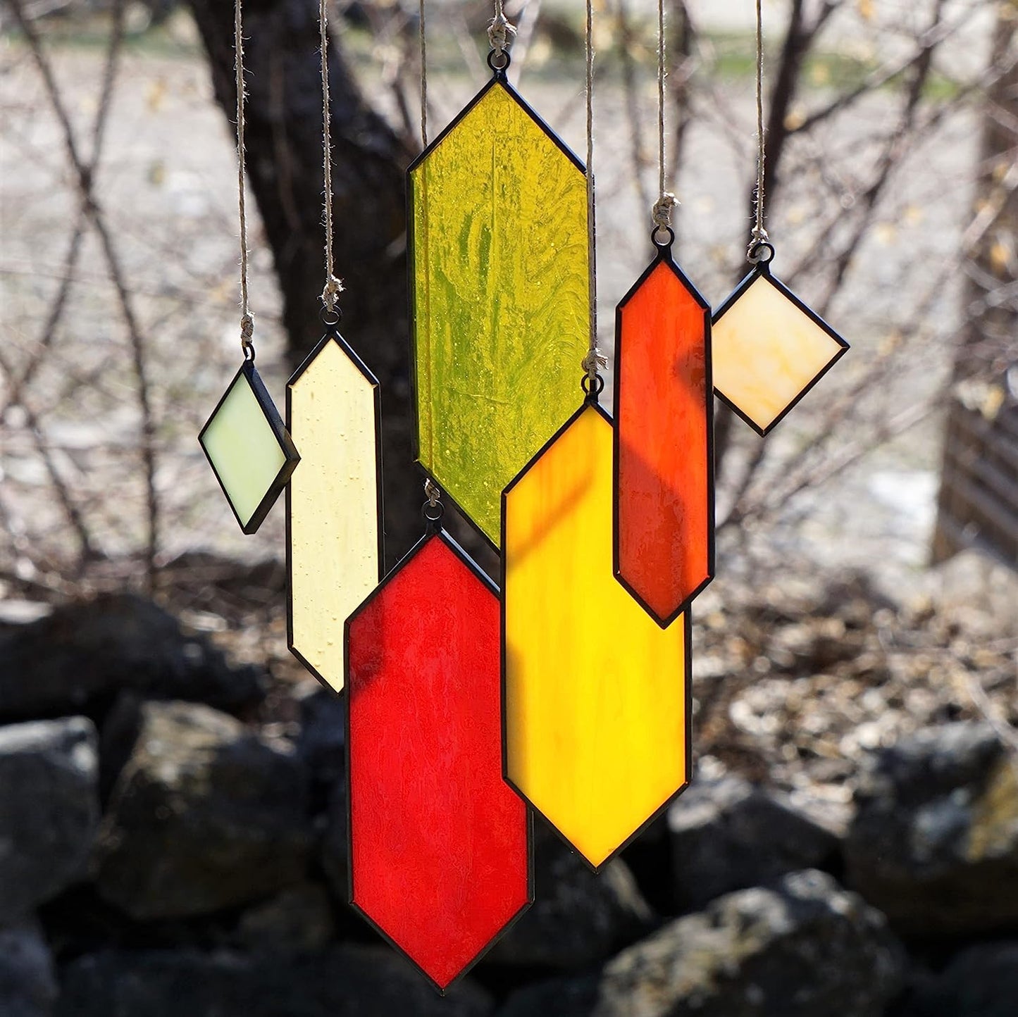 Element Earth Tones Suncatchers