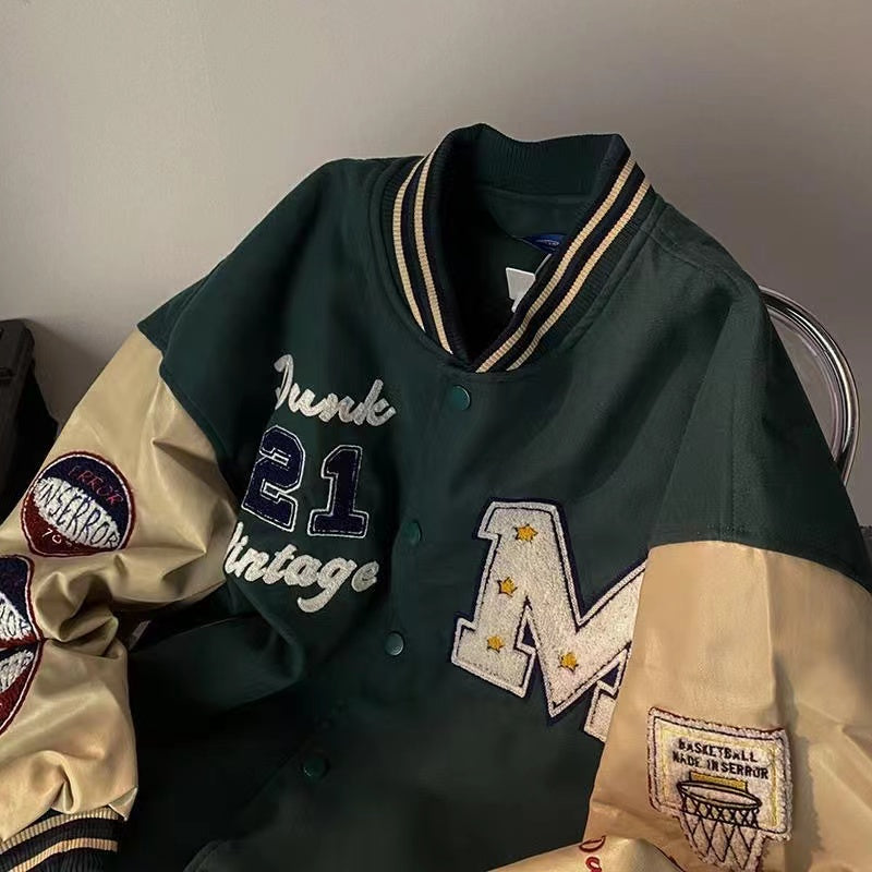 Vintage Baseball Jacket & Coats Streetwear
